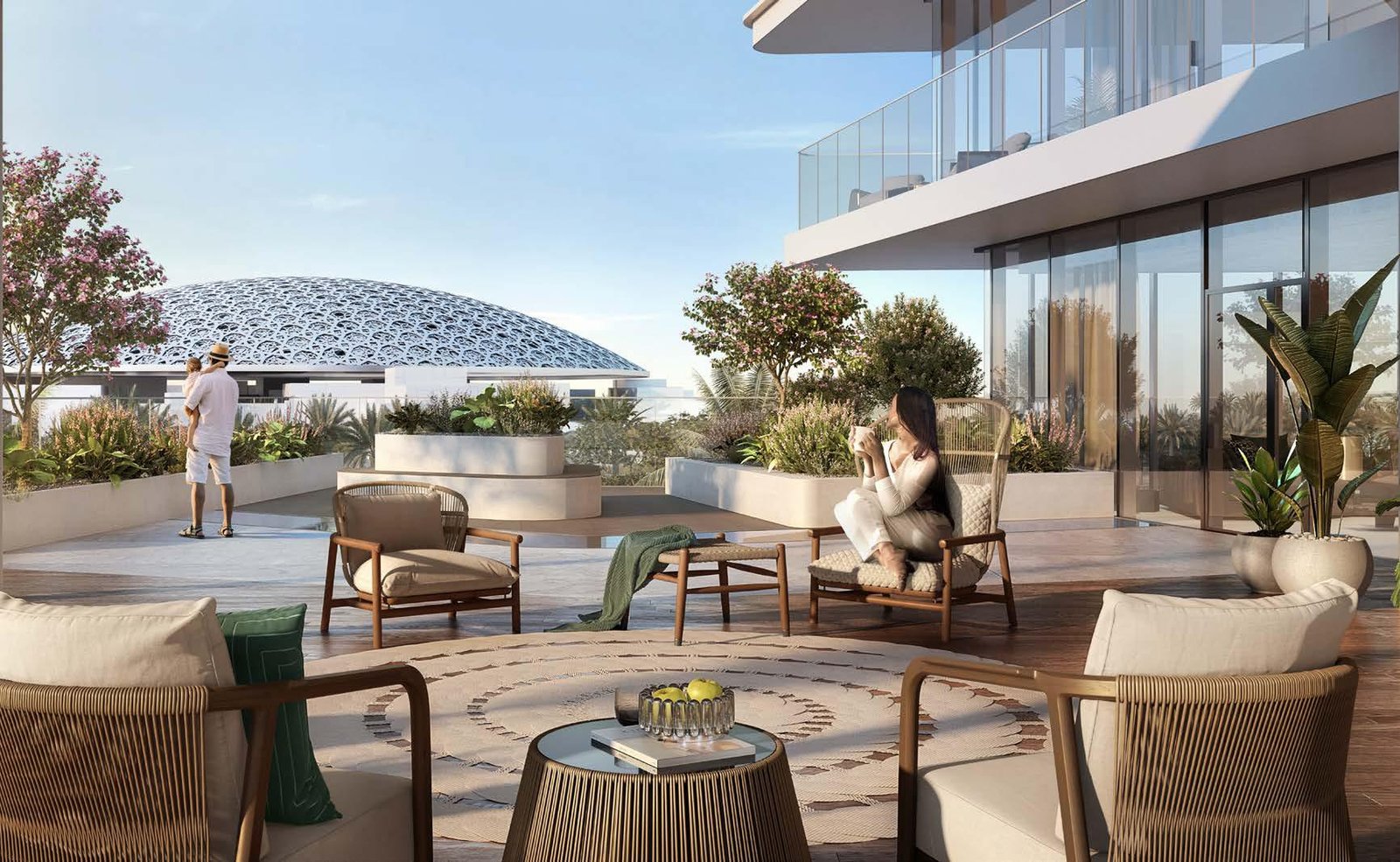 Louvre Abu Dhabi Residences by Aldar – branded luxury apartments at Saadiyat Grove with museum views