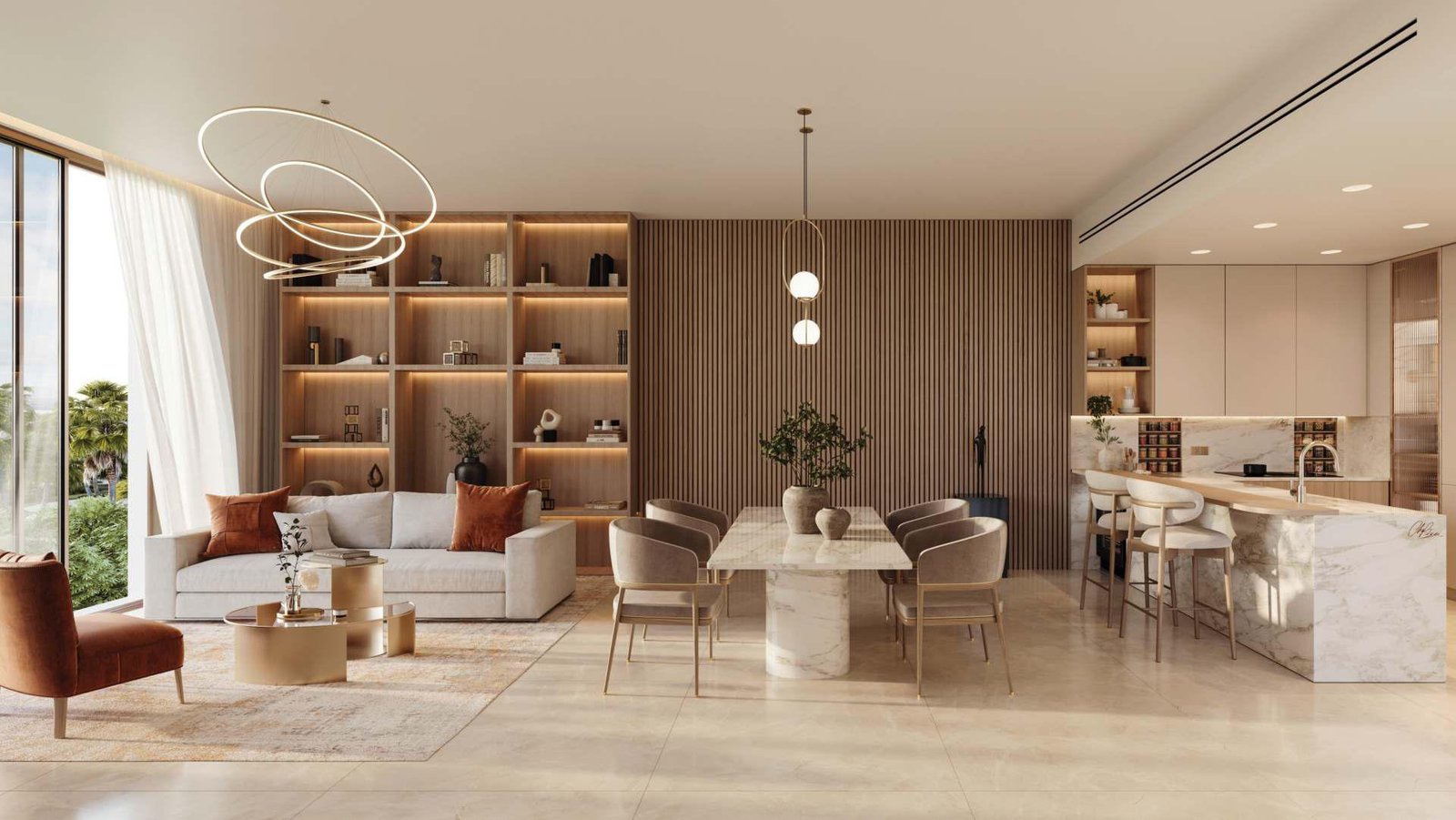 Sama Yas Phase 2 apartments by Aldar – 2-3 BR residences overlooking Yas Park, Yas Island