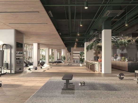 Gardenia Bay Yas Island apartments for sale with lagoon views, beach access, and sustainable amenities by Aldar.