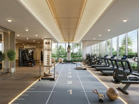 Windsor House Dubai South apartments with rooftop pool and retail boulevard
