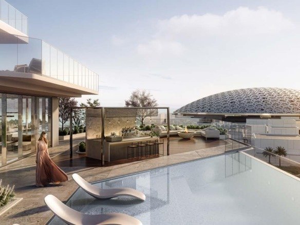 Louvre Abu Dhabi Residences by Aldar – branded luxury apartments at Saadiyat Grove with museum views