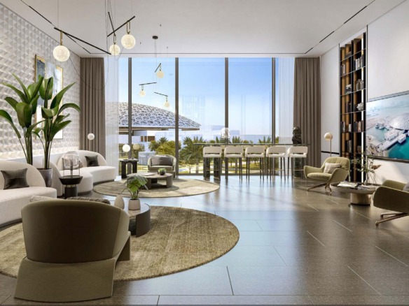 Louvre Abu Dhabi Residences by Aldar – branded luxury apartments at Saadiyat Grove with museum views