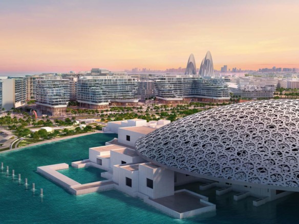 Louvre Abu Dhabi Residences by Aldar – branded luxury apartments at Saadiyat Grove with museum views