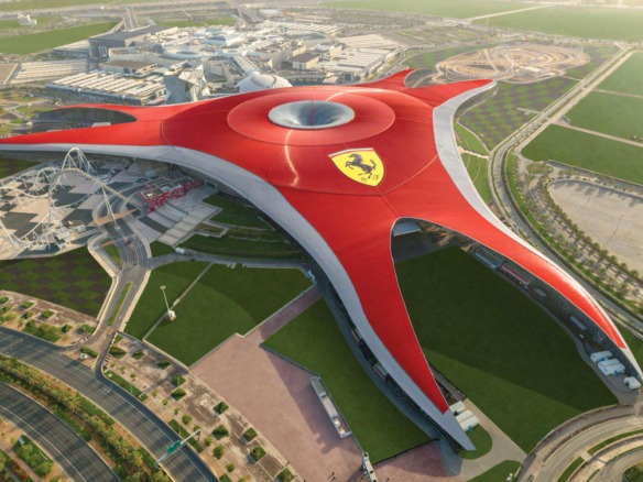 Mayan Yas Island waterfront apartments and beach houses by Aldar with sea and golf course views