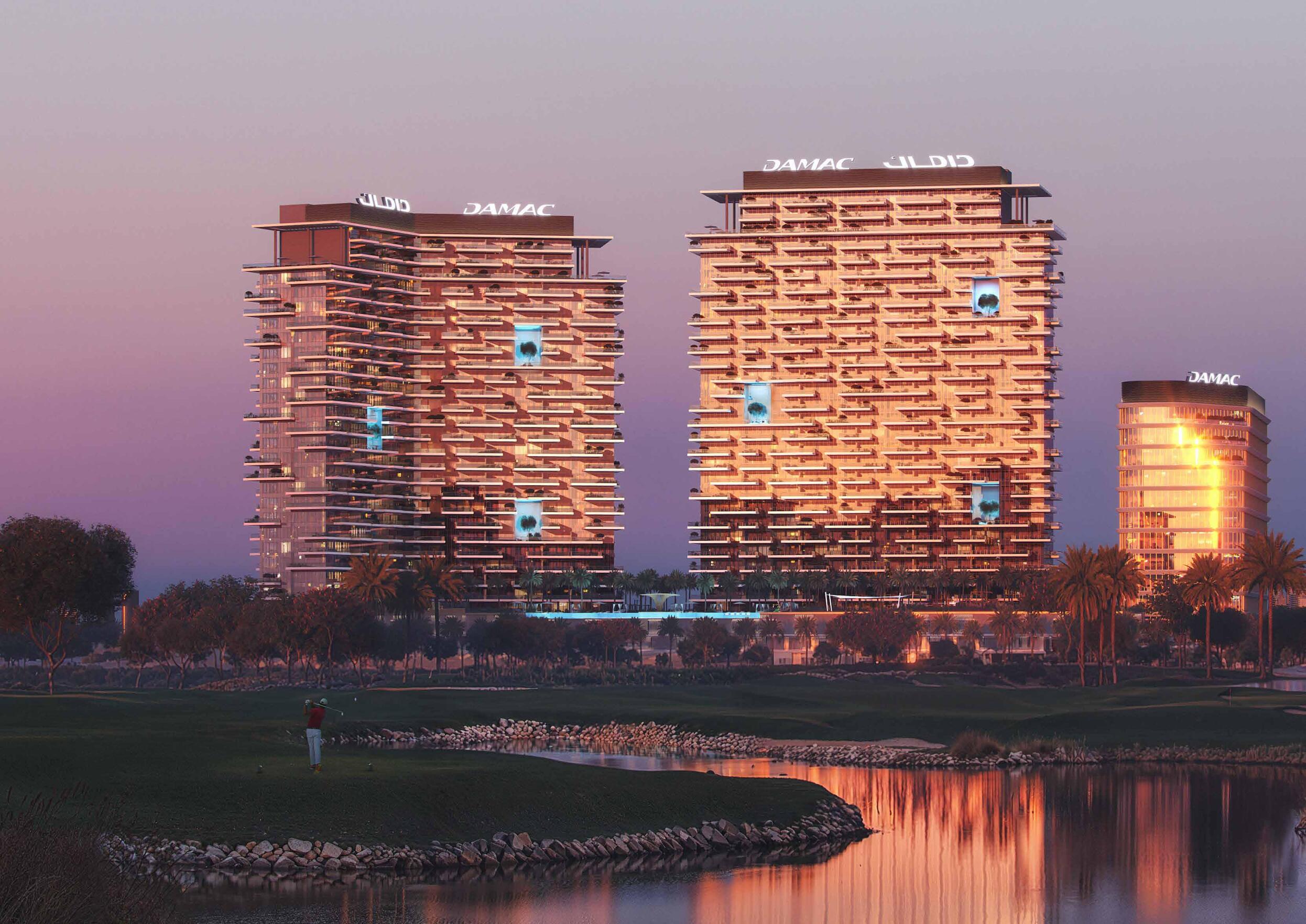 DAMAC District Dubai – 1 & 2 bedroom apartments and office spaces for sale in DAMAC Hills