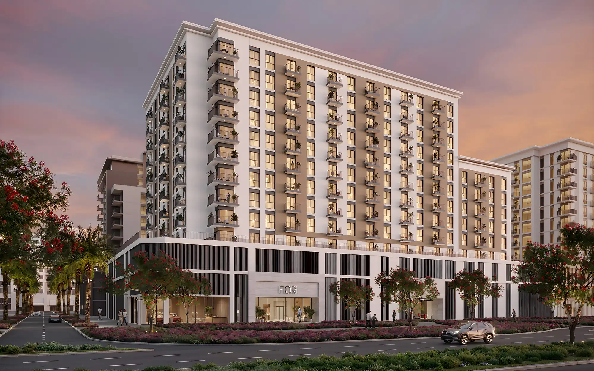 Fiori Town Square Dubai – 1 to 3 bedroom apartments for sale by Nshama