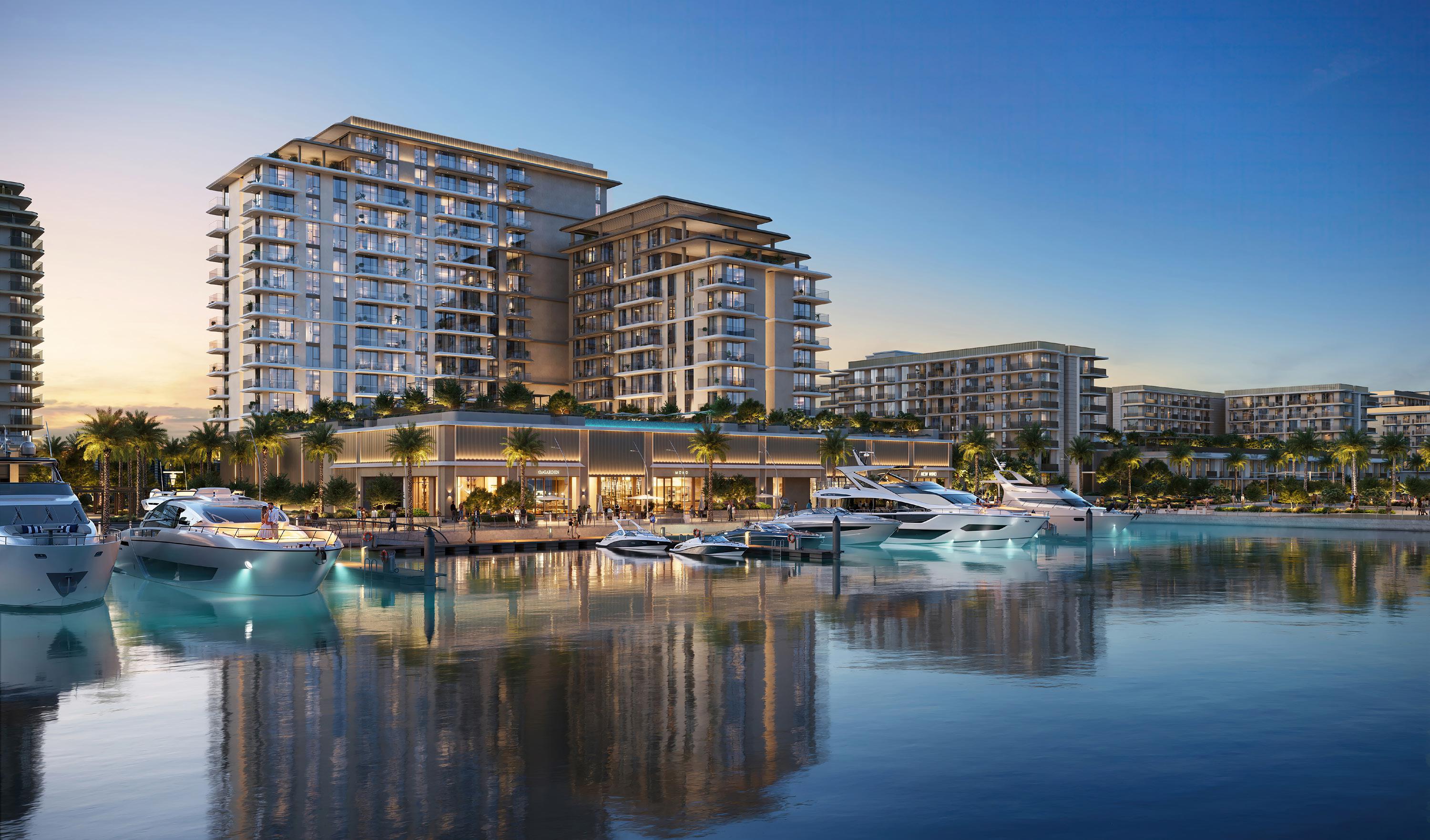 Aurea Rashid Marina – 1 to 3 bedroom waterfront apartments by Emaar in Rashid Yachts & Marina