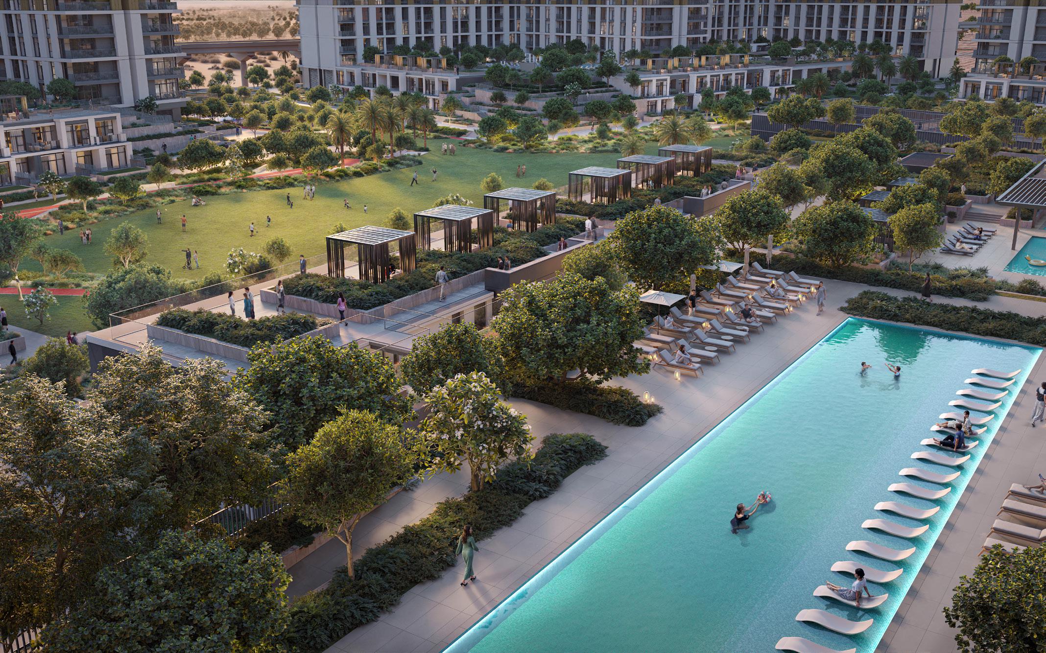 Terra Gardens for sale – Emaar Expo Living apartments and townhouses near Expo City Dubai.