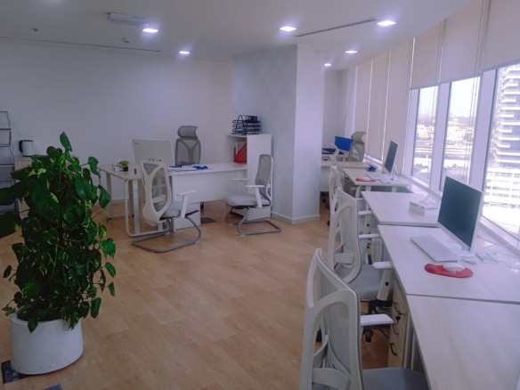 office for rent in Empire Heights – furnished canal view office in Business Bay Dubai
