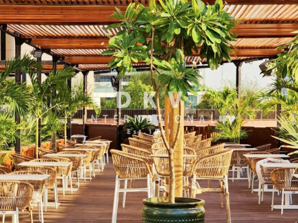 M Hotel Downtown lounge for rent – 5,678 sqft indoor/outdoor canal-view venue in Business Bay