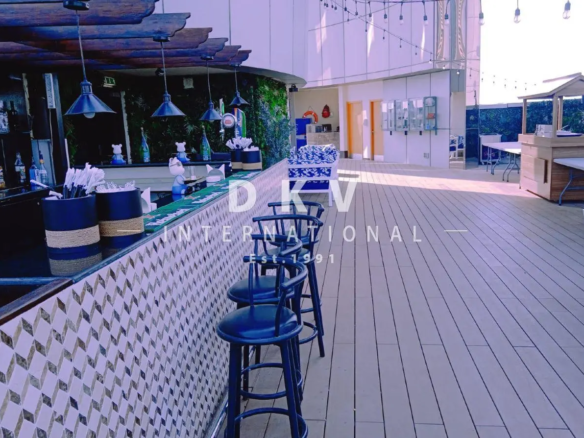 Carlton Downtown Rooftop – open-air lounge with 360° Downtown Dubai views
