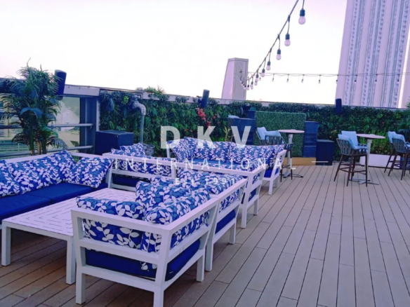 Carlton Downtown Rooftop – open-air lounge with 360° Downtown Dubai views