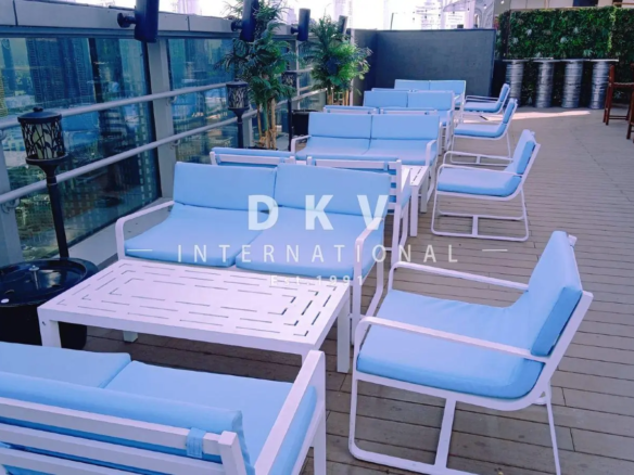 Carlton Downtown Rooftop – open-air lounge with 360° Downtown Dubai views