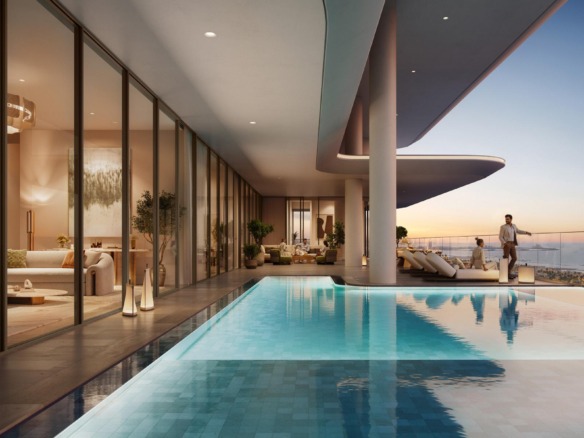 Avarra by Palace – branded 1 to 4 bedroom apartments by Emaar with Burj Khalifa views in Business Bay
