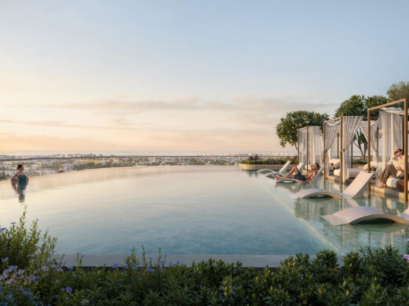 Avarra by Palace – branded 1 to 4 bedroom apartments by Emaar with Burj Khalifa views in Business Bay