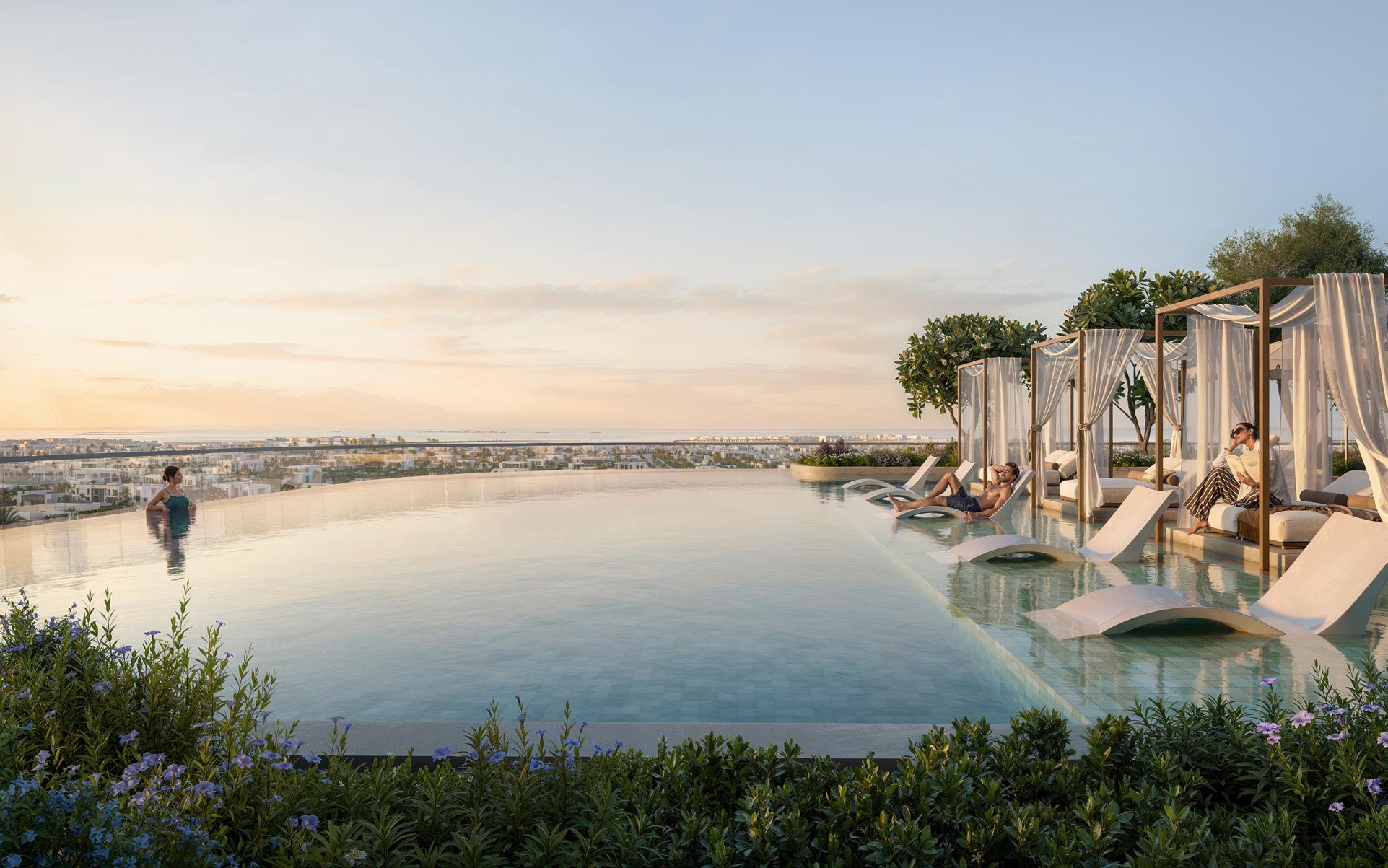 Avarra by Palace – branded 1 to 4 bedroom apartments by Emaar with Burj Khalifa views in Business Bay