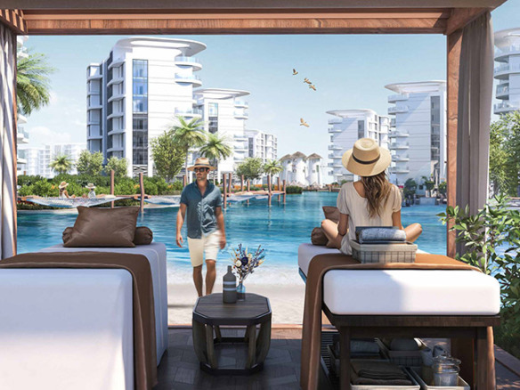 Valencia Damac Lagoons apartments – waterfront studios, 1 & 2 BR by DAMAC in Dubai