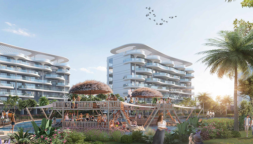 Valencia-Damac-Lagoons-Apartments-3 Valencia Damac Lagoons apartments – waterfront studios, 1 & 2 BR by DAMAC in Dubai