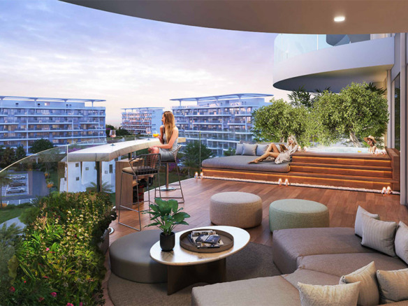 Valencia Damac Lagoons apartments – waterfront studios, 1 & 2 BR by DAMAC in Dubai