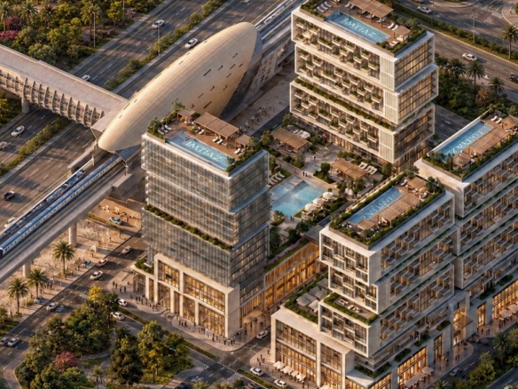 Raw District commercial – office and retail spaces by Imtiaz on Sheikh Zayed Road Dubai