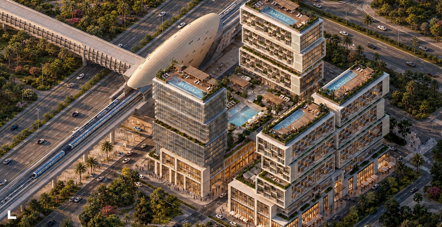 Raw District commercial – office and retail spaces by Imtiaz on Sheikh Zayed Road Dubai