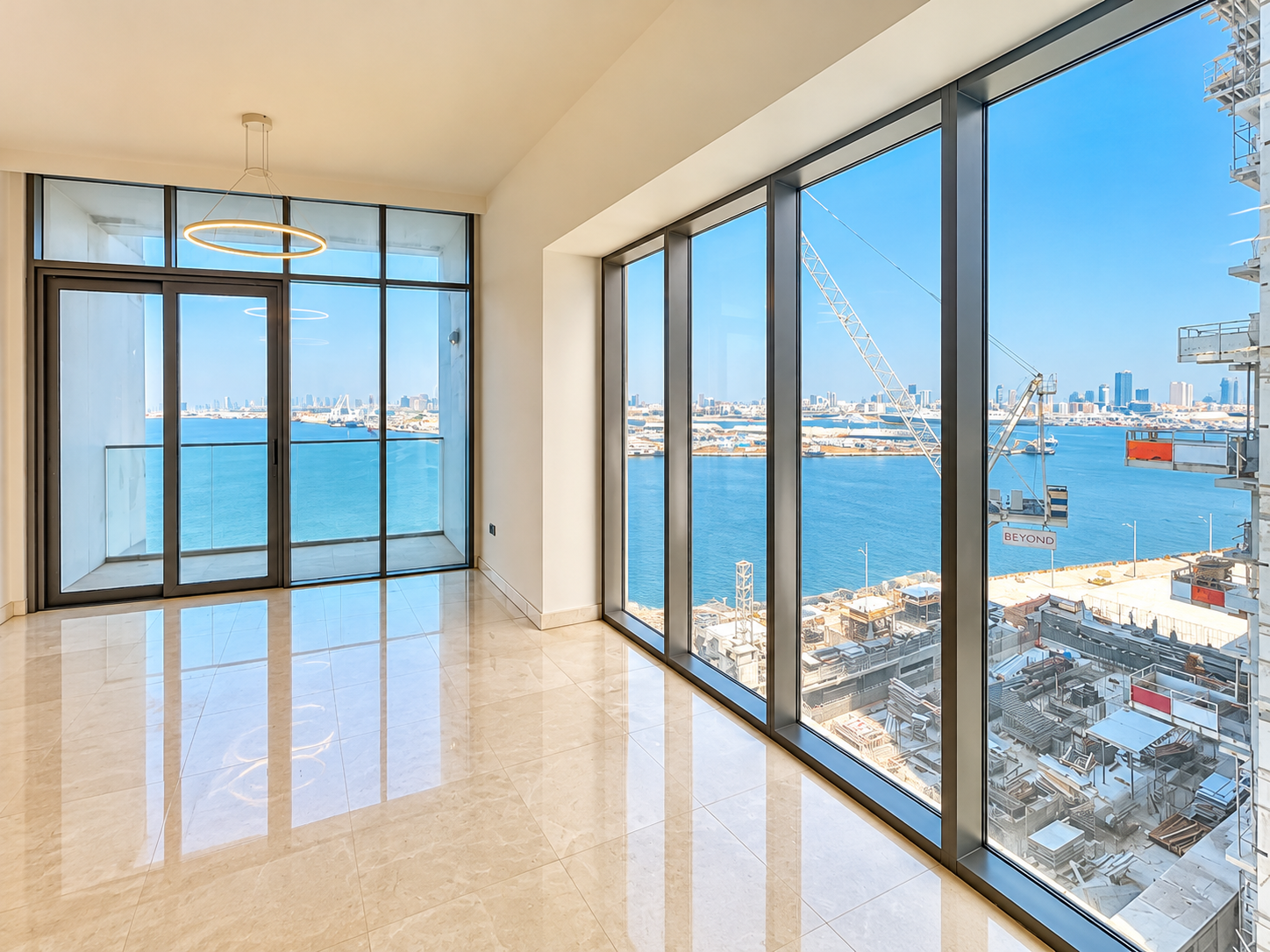 ANWA Maritime City 2 bedroom apartment for rent with maid’s room and panoramic sea view