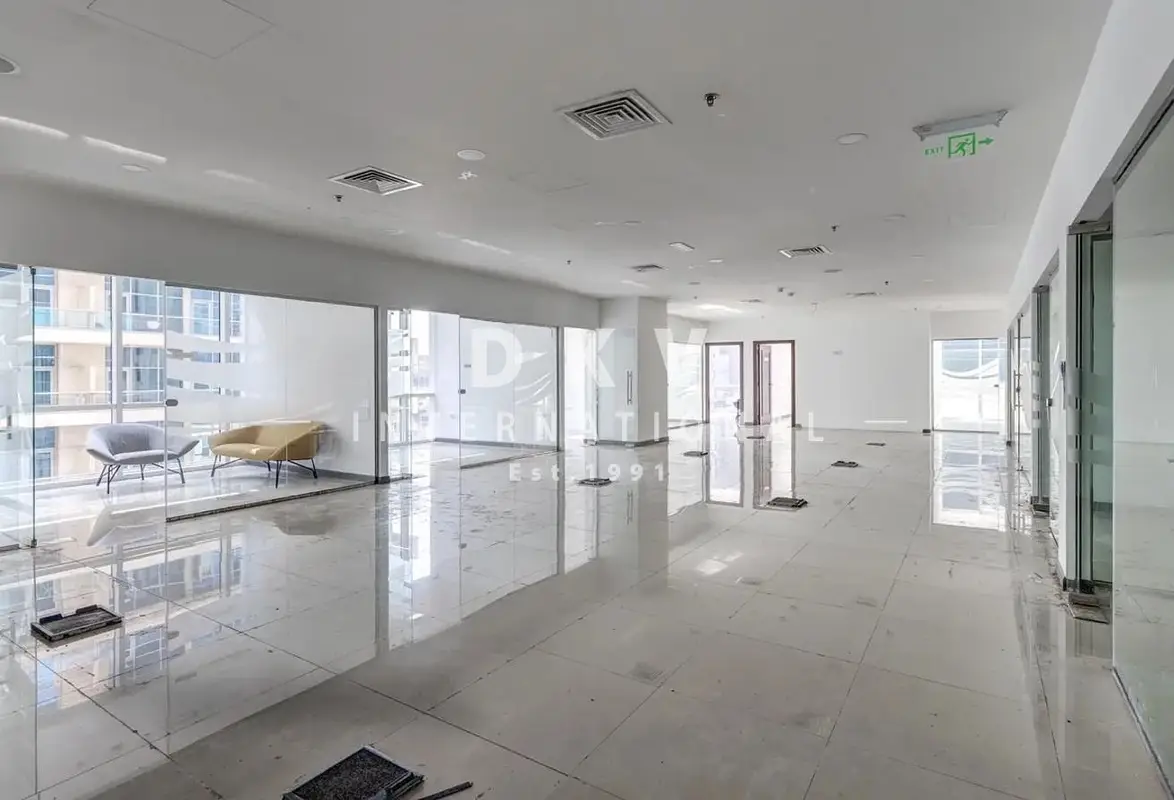 Bay Square 7 office for rent in Business Bay with fully fitted workspace and bay view
