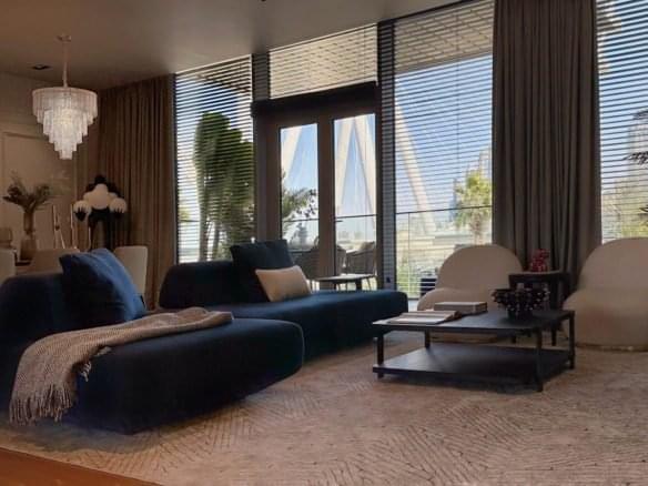 1 bedroom Bluewaters apartment with Dubai Ain and park view